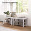 8 Pair Stackable Shoe Storage Bench-859252613