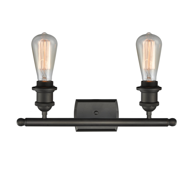 Éclairage de salle de bain à intensité variable 2 lumières Orrington, Ampoule DEL 6 watts Vinage, Bronze huilé