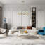 19-light Modern Twisted Glass Globe Chandelier-925892602