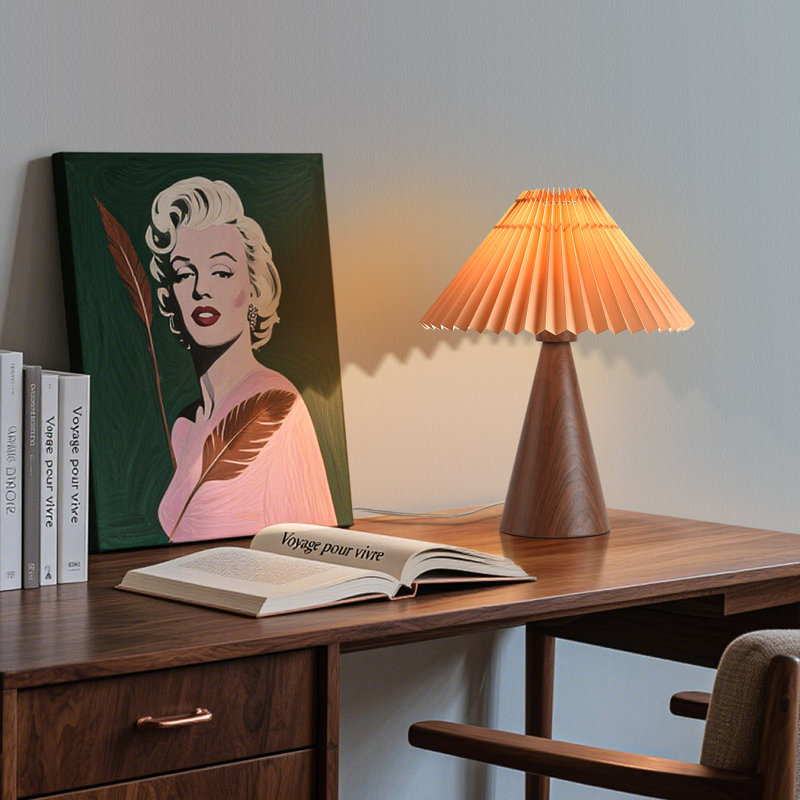 Lampe de table, Brun, Brun