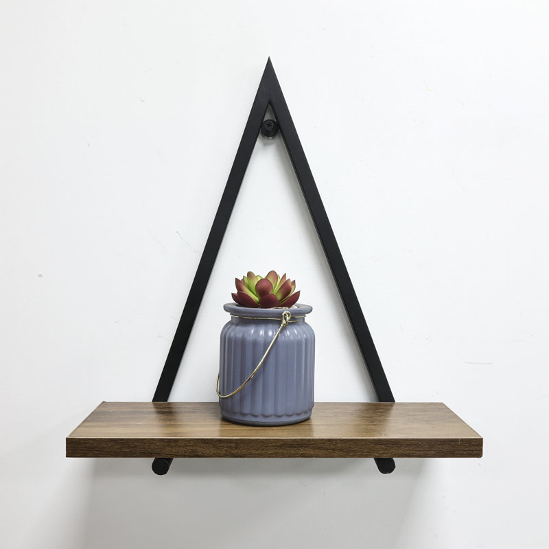 Amilyah Triangle Floating Shelf