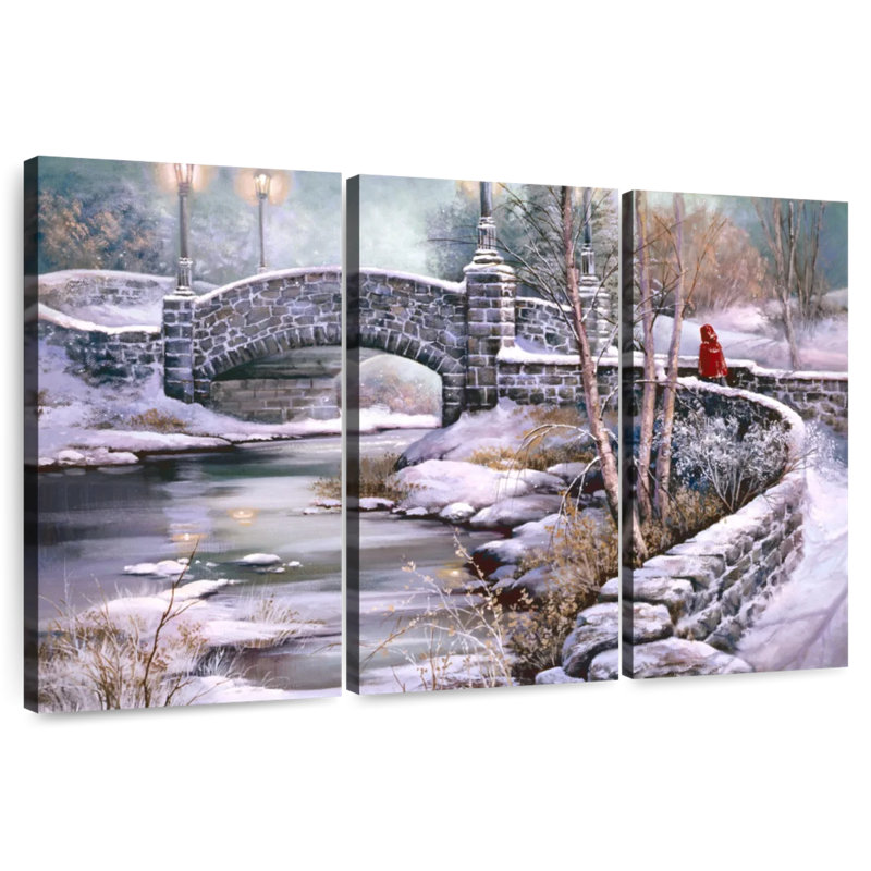Alvord Campbell's Crossing, 36" H x 57" W
