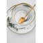 Bol en marbre avec bordure dorée «The Luxury Collection» - grand 7,4 po