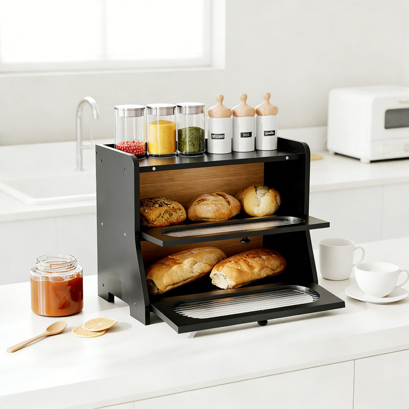 Wood Food Storage Container