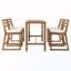 Ensemble de table de patio 5 pièces avec 4 chaises-529756481-529756487