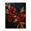 Hibiscus rouges sur fond rouge - Hibiscus-99638870