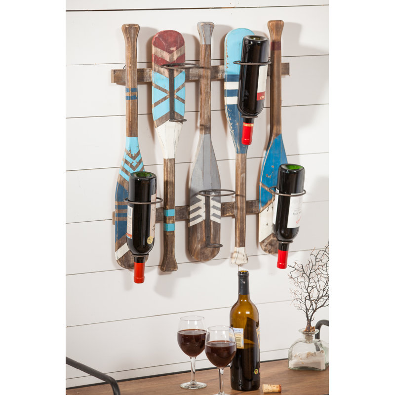 Eila Wall Mounted Wine Bottle Rack in