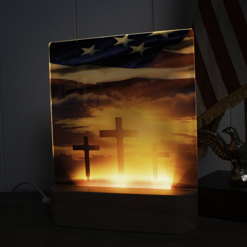 God and Country LED Nightlight