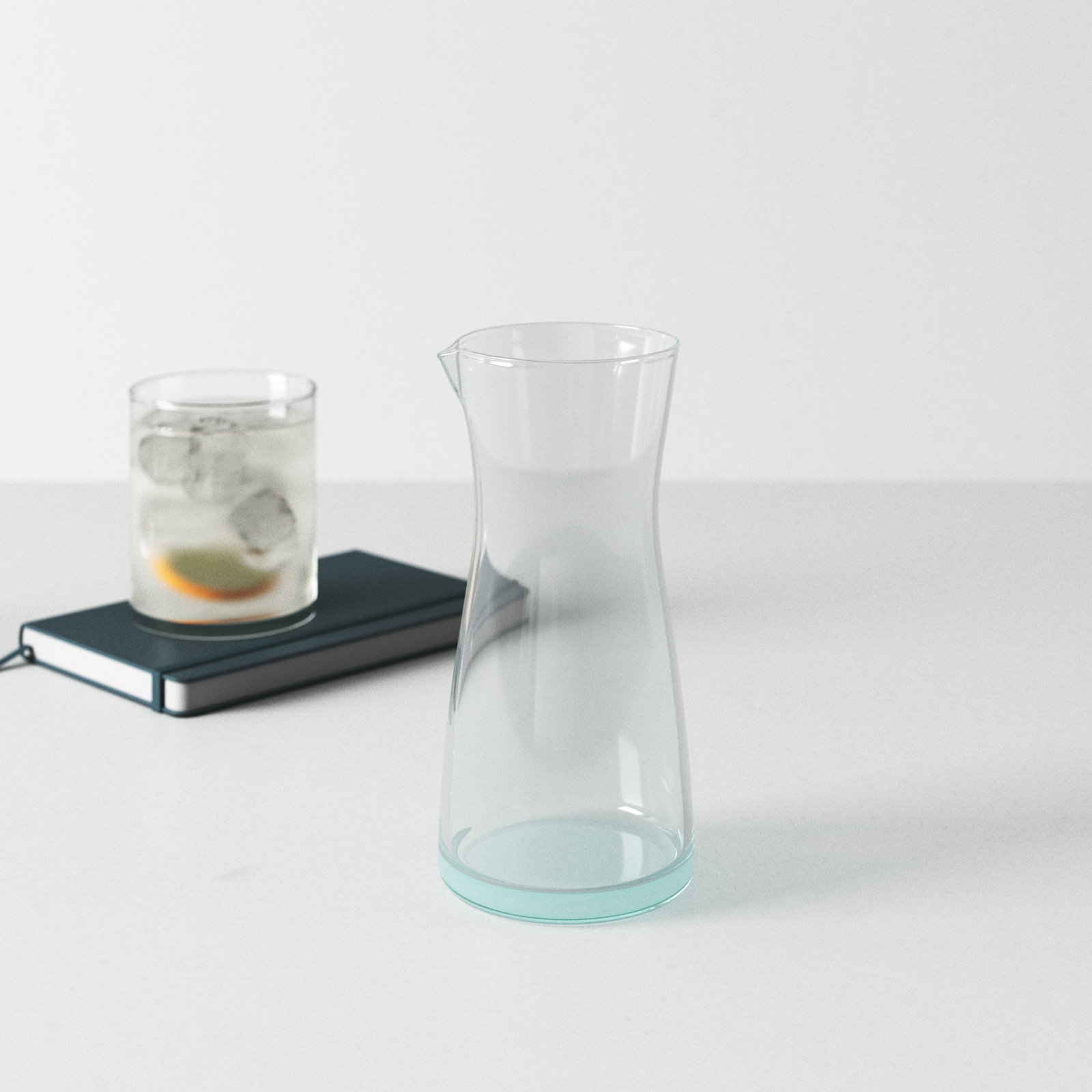 Wilcox 1oz. Glass Pitcher