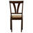 Tamakia 4-Person Solid Wood Upholstered Dining Set