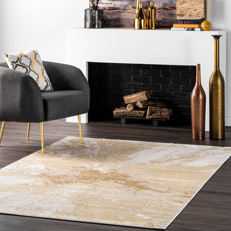 Avalon Contemporary Abstract Power Loom Rug 2’6x6’