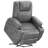 Electric Reclining Chair Sofa With Massage Function, Suitable For The Elderly, 3 Adjustable Positions, 2 Side Pockets And Cup Holders, Tech Fabric Like Leather-1182284540