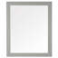 Aspasius Wood Flat Wall Mirror-185389297