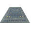 Tapis oriental bleu Oushak Chobi Mute 4X6-107917351