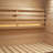 Samsora 1-Person Indoor Steam Saunas with Red Light Therapy, 2500W/240V, 95℉-230℉ Temp Range, Hemlock Wood, Built-In Bluetooth Speaker, Includes Sauna Heater and Sauna Stone, Negative Ion Technology-122758401-122758403