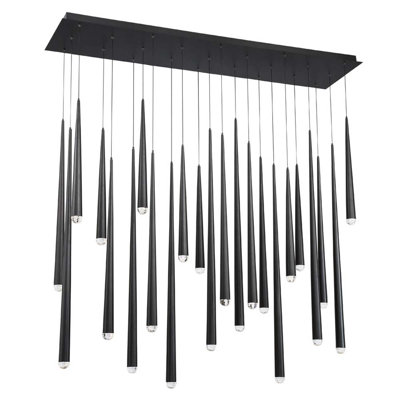 Cascade 23 - Light Dimmable Tiered Chandelier