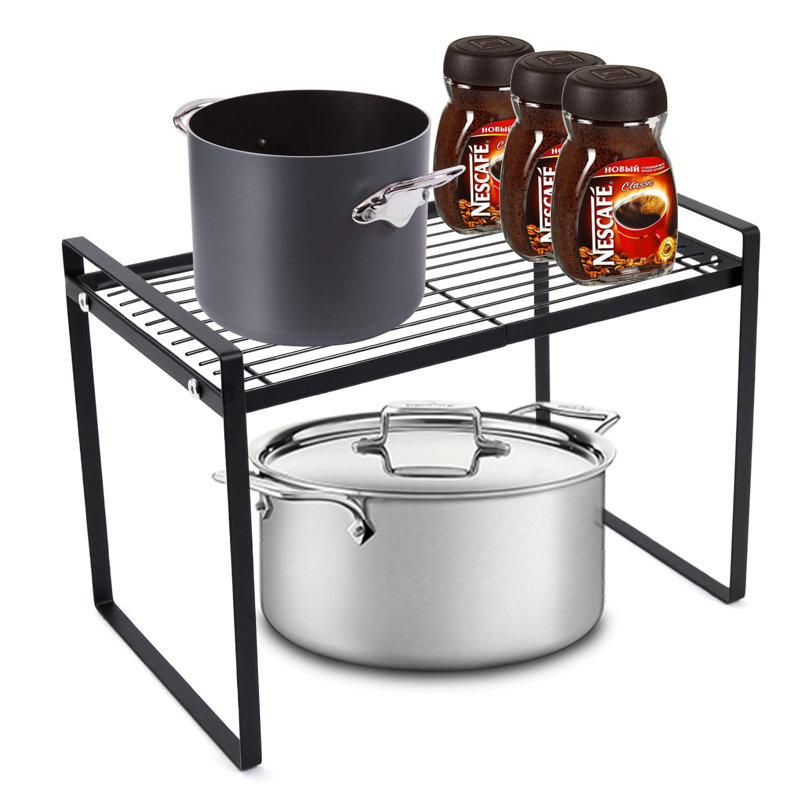 Under Sink Organiser, Matte Black
