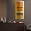«Steinbeck Once U Have Lived» par Gregory Constantine, art mural en métal doré, 12 po x 24 po-133532211