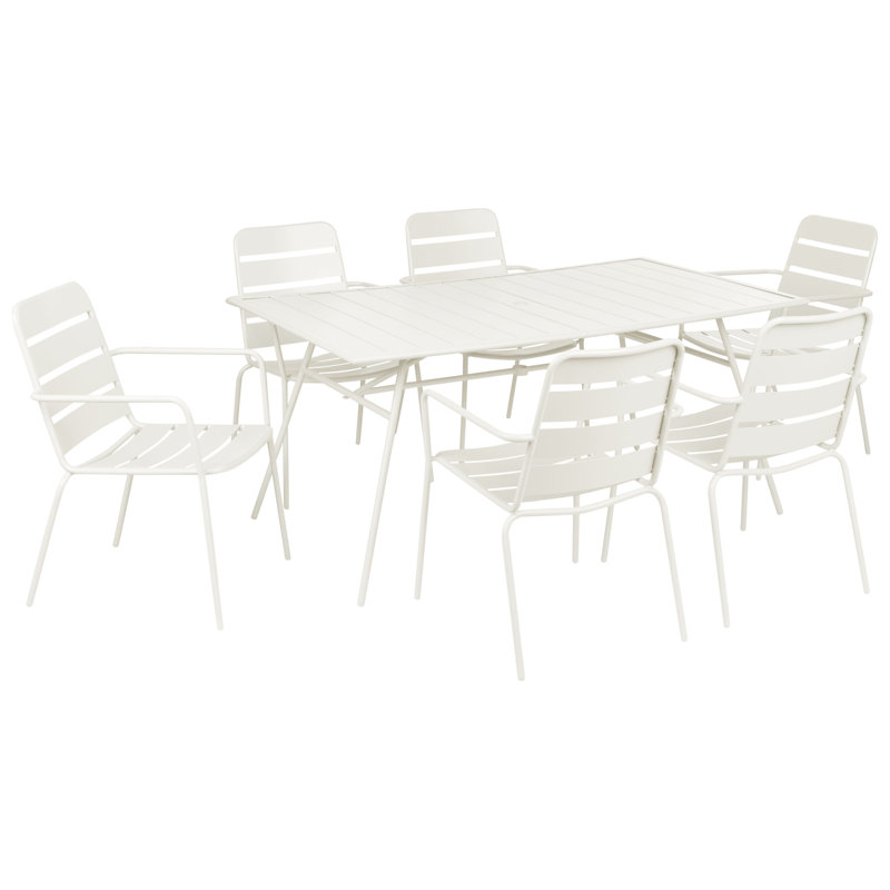 Challender Patio Dining Set Table,