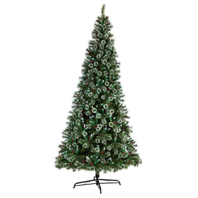 Lighted Artificial Christmas Tree, 10' H