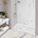 ABC6032L/1-W 60'' W 32'' D Rectangular Triple Flange Shower Base