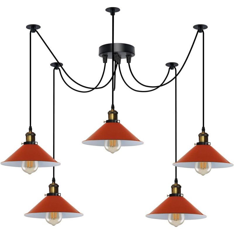 Ameire 5 - Light Pendant, Orange