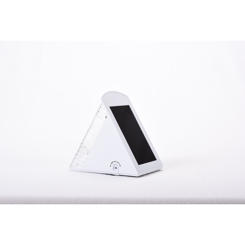 Solar Wedge Low Voltage Integrated LED Deck Light, White