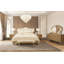 Villa Cherie Velvet Channel Tufted Bed-502733461