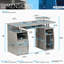 Bureau d'ordinateur avec rangement Techni Mobile