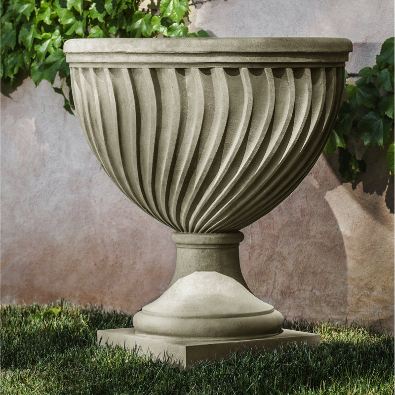 Quadrille Handmade Planter, Verde