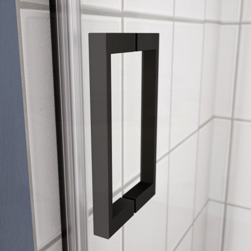 Porte de douche en verre, porte coulissante