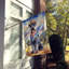 Drapeau Cowboy Welcome House-112699267