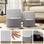 Celicia 35cm Wide Solid Colour Cube Ottoman