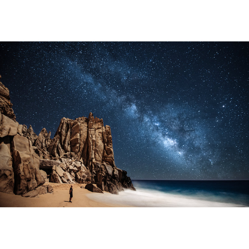 Stargazing In Mexico by Ferrantraite - Wrapped Canvas Print, 20cm H x 30cm W x 3.8cm D