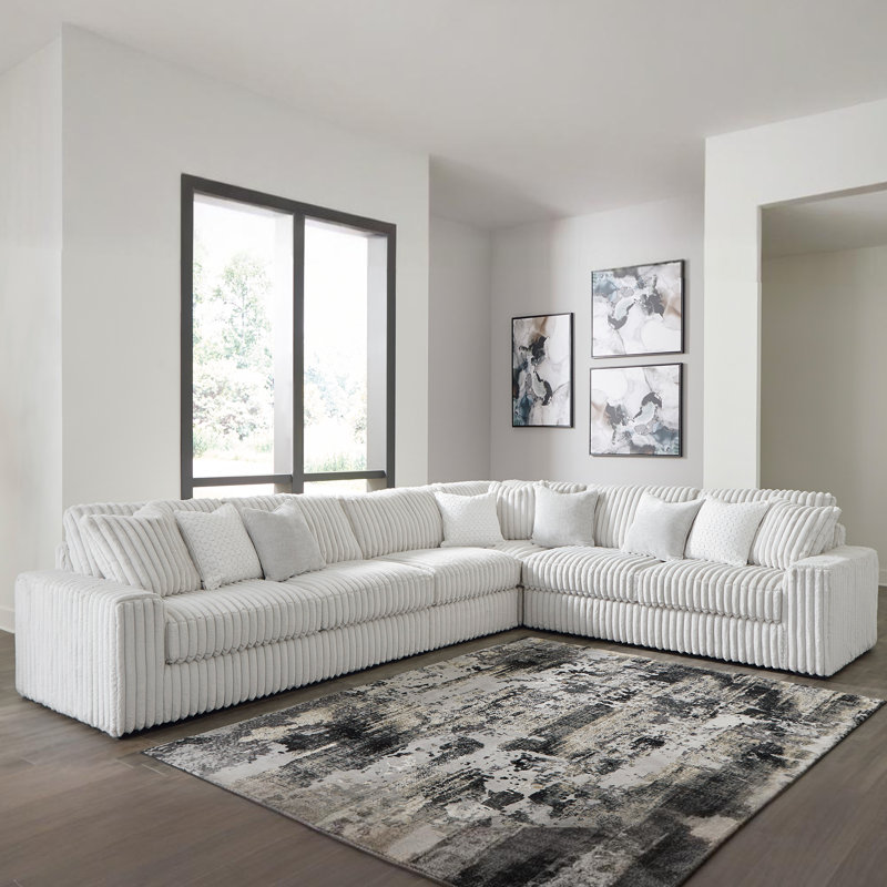 Canapé modulaire Cintra, H 41 po x l 172 po x P 133 po