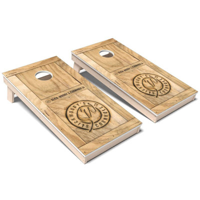 SW Plywood Texture All-Weather Composite Cornhole Board Set