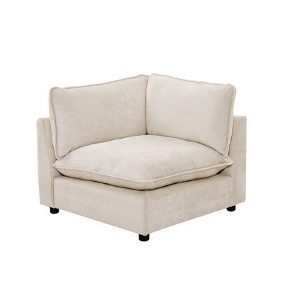 37.4" Heffernan Accent Chair Modular Sectional Sofa
