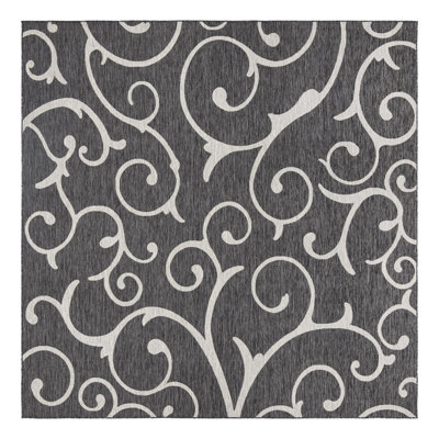 Cozad Floral Indoor / Outdoor Rug