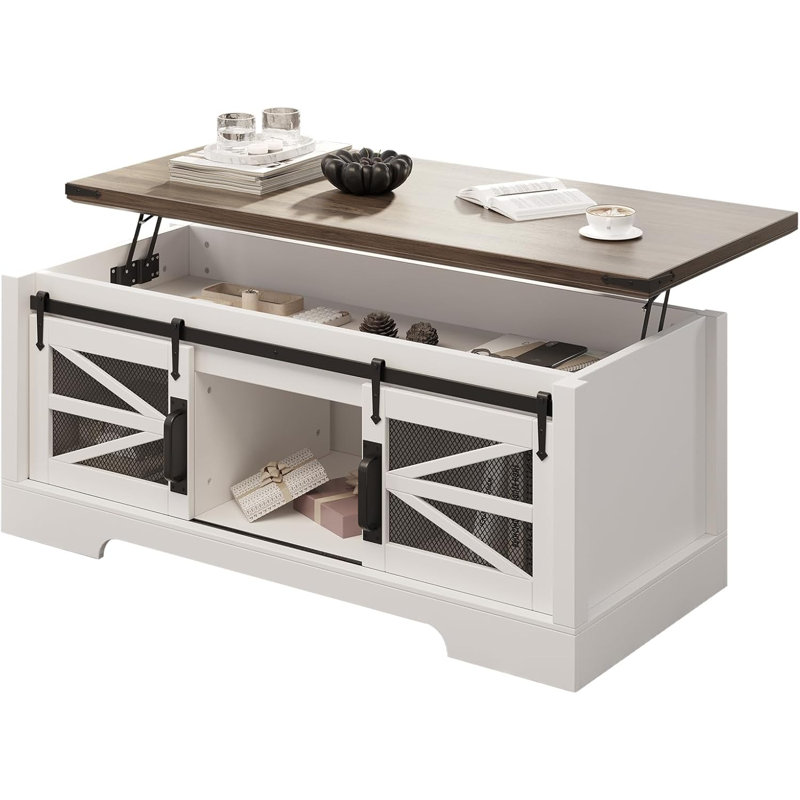 Table basse de 47 po Farmhouse, Naturel