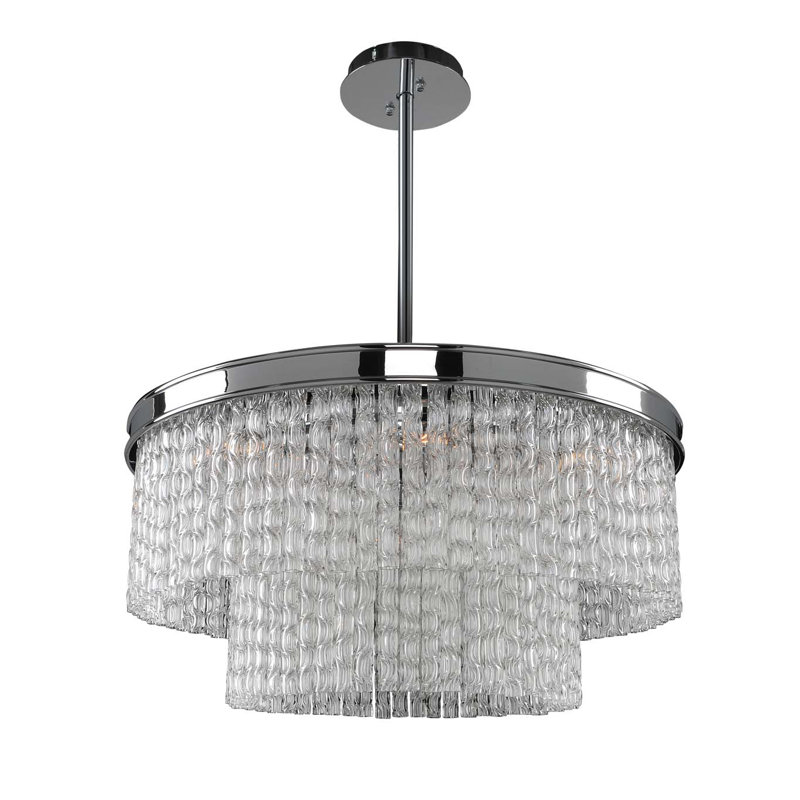 Lustre en chrome Savena 8 LT Allegri