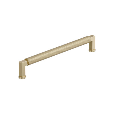 Balata 7-9/16 inch (192mm) Center-to-Center Golden Champagne Cabinet Pull