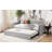 Twin Size Upholstered Daybed With Pop Up Trundle-1648939688