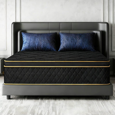 10 Inch Full Hybrid Mattress, Pocket Spring & Memory Foam Mattress Bed in a Box, Medium Firm, Pressure Relief, CertiPUR-US Certified