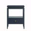 Table de chevet 1 tiroir Midnight Blue-1473187557