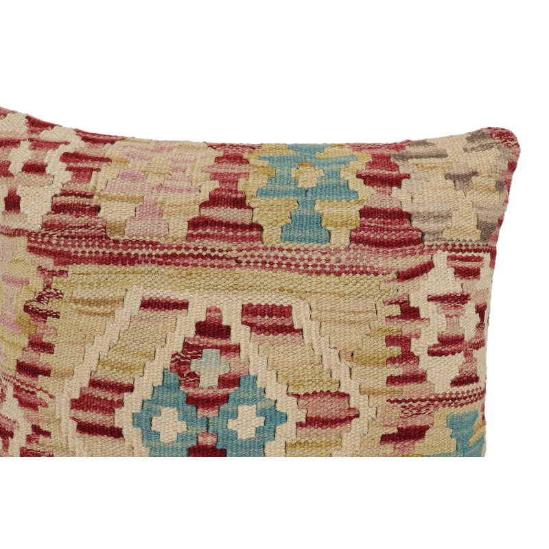 Housse et insert de coussin carré 100% laine 