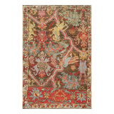 Burano Hand Knotted Wool Floral Area Rug