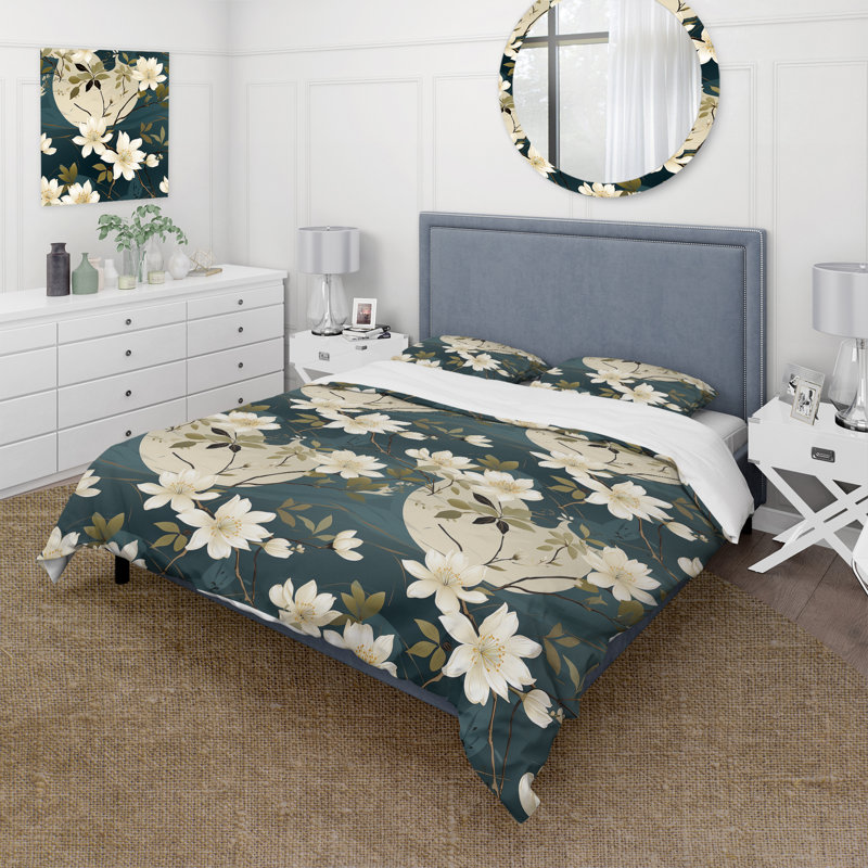 Ensemble de housse de couette Osean, Housse de couette pour très grand lit et 2 très