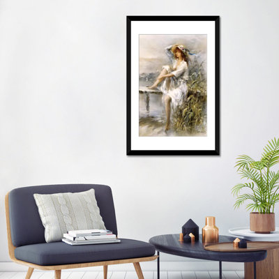 «Waterside» par willem haenraets - impression sur toile tendue