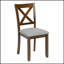 Ensemble de table de salle à manger élégant en bois 5 pièces avec 4 chaises, spacieux et moderne pour tout espace de vie-181961494-181961496