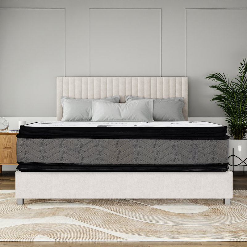 Orthopedic Mattress 14 Inch Plush Quilted-Top Mattress, King